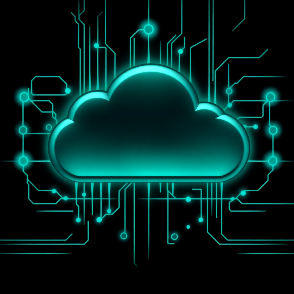 Abstract visualization of cloud computing services in Dublin